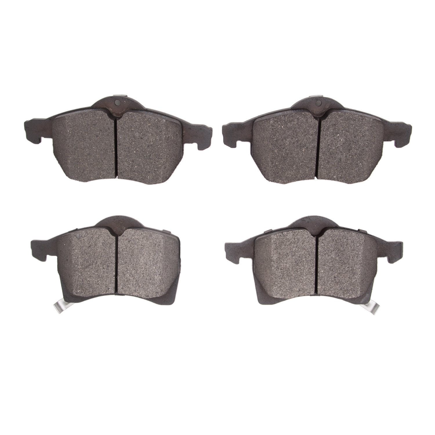 1311-1141-00 3000-Series Semi-Metallic Brake Pads, 2002-2008 GM, Position: Front