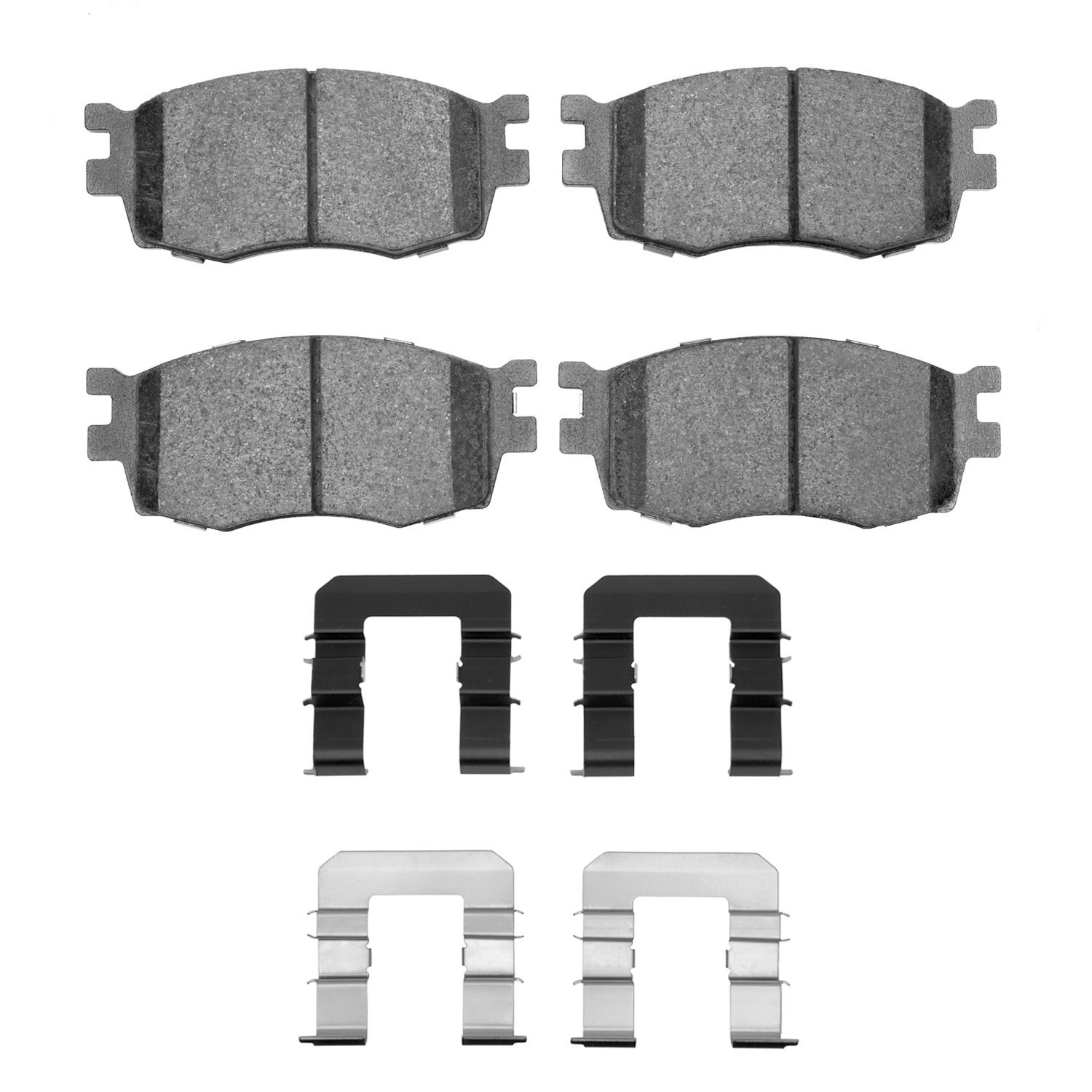 1311-1156-01 3000-Series Semi-Metallic Brake Pads & Hardware Kit, 2006-2012 Multiple Makes/Models, Position: Front