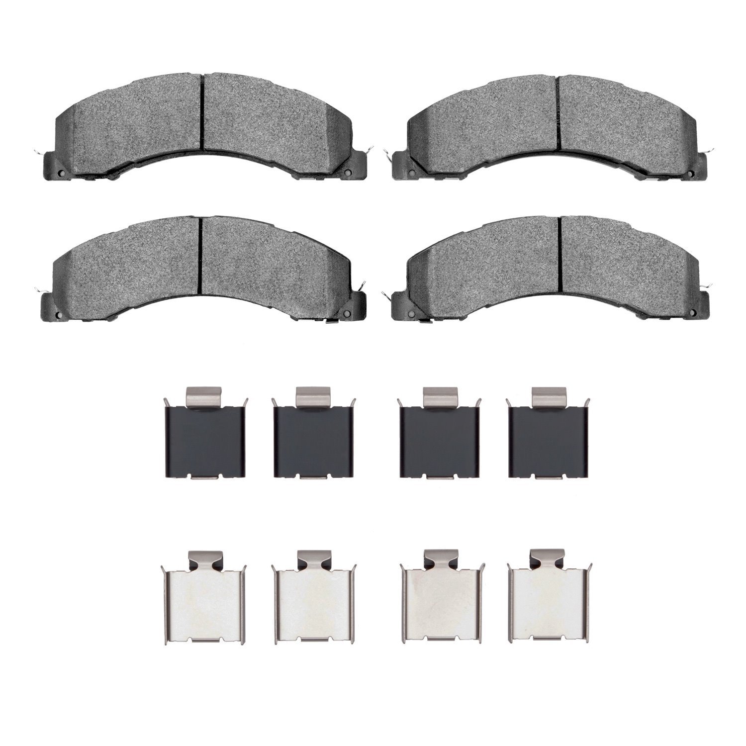 1311-1335-01 3000-Series Semi-Metallic Brake Pads & Hardware Kit, Fits Select Multiple Makes/Models, Position: Front,Fr & Rr,Rea