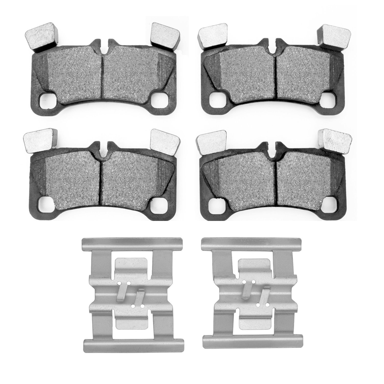 1311-1350-01 3000-Series Semi-Metallic Brake Pads & Hardware Kit, 2008-2010 Multiple Makes/Models, Position: Rear