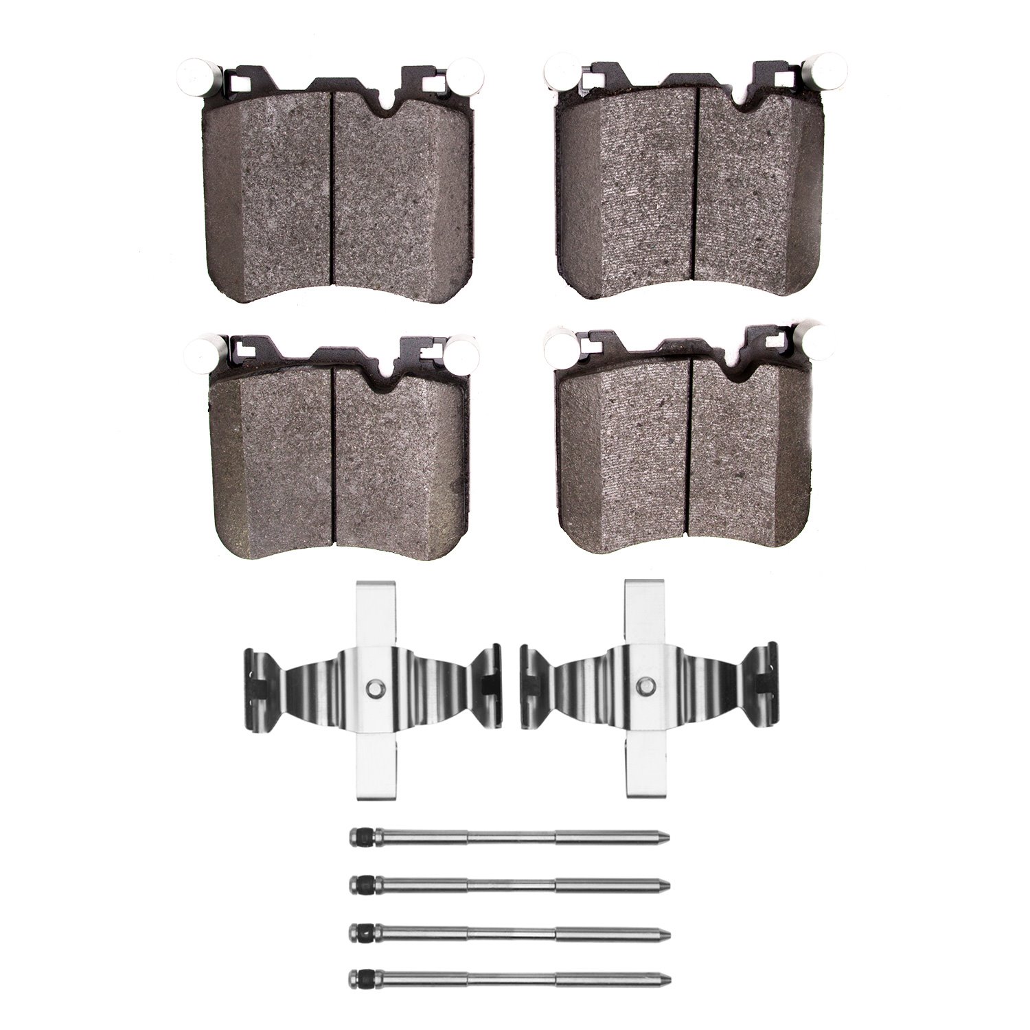 1311-1429-01 3000-Series Semi-Metallic Brake Pads & Hardware Kit, 2010-2018 Multiple Makes/Models, Position: Front