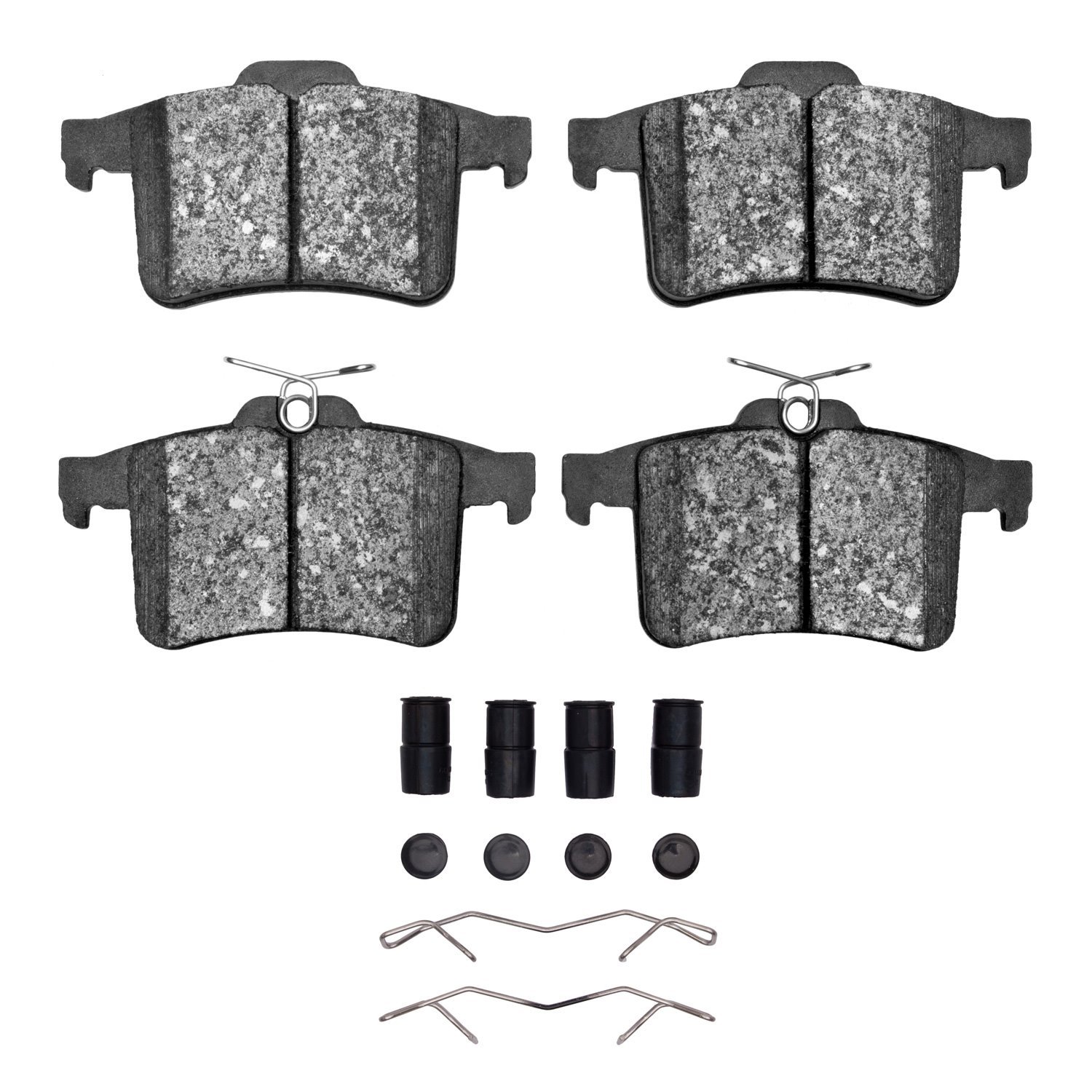 3000-Series Semi-Metallic Brake Pads & Hardware Kit,