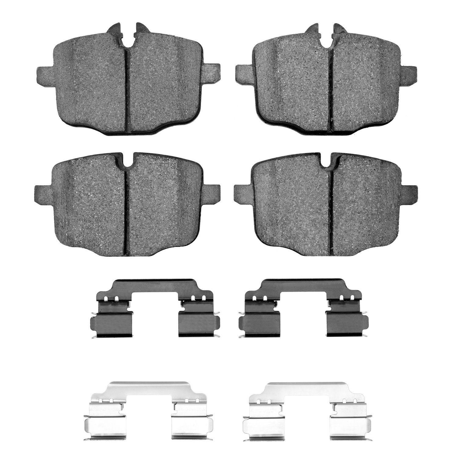 3000-Series Semi-Metallic Brake Pads & Hardware Kit,