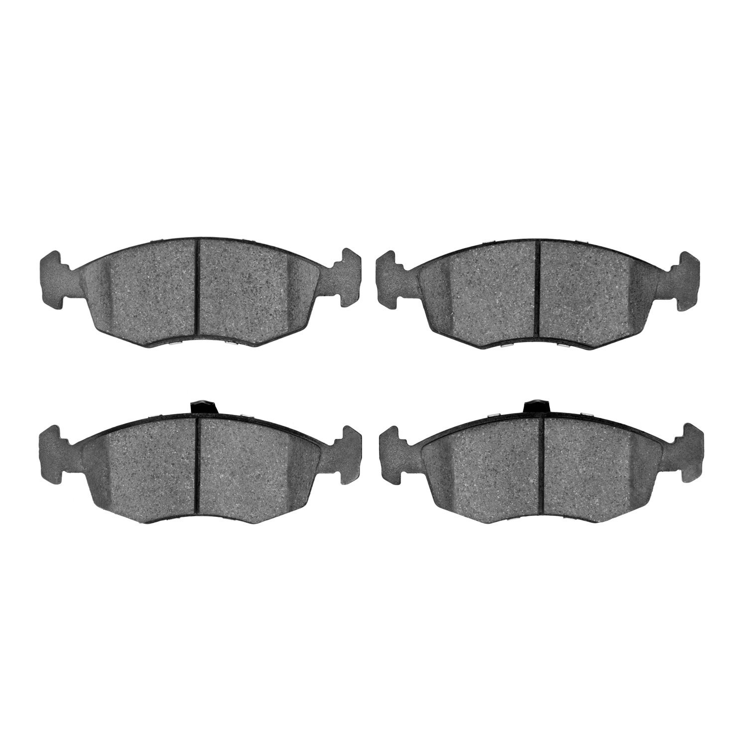 1311-1538-00 3000-Series Semi-Metallic Brake Pads, 2015-2017 Mopar, Position: Front