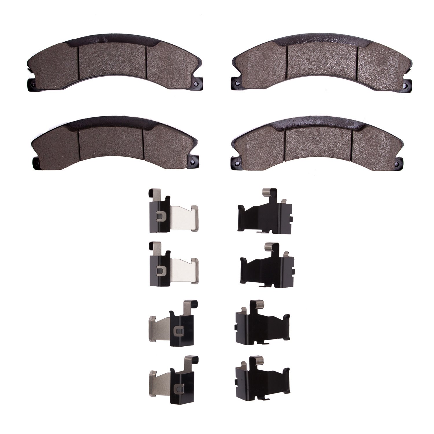 1311-1565-11 3000-Series Semi-Metallic Brake Pads & Hardware Kit, Fits Select Infiniti/Nissan, Position: Rr,Rear