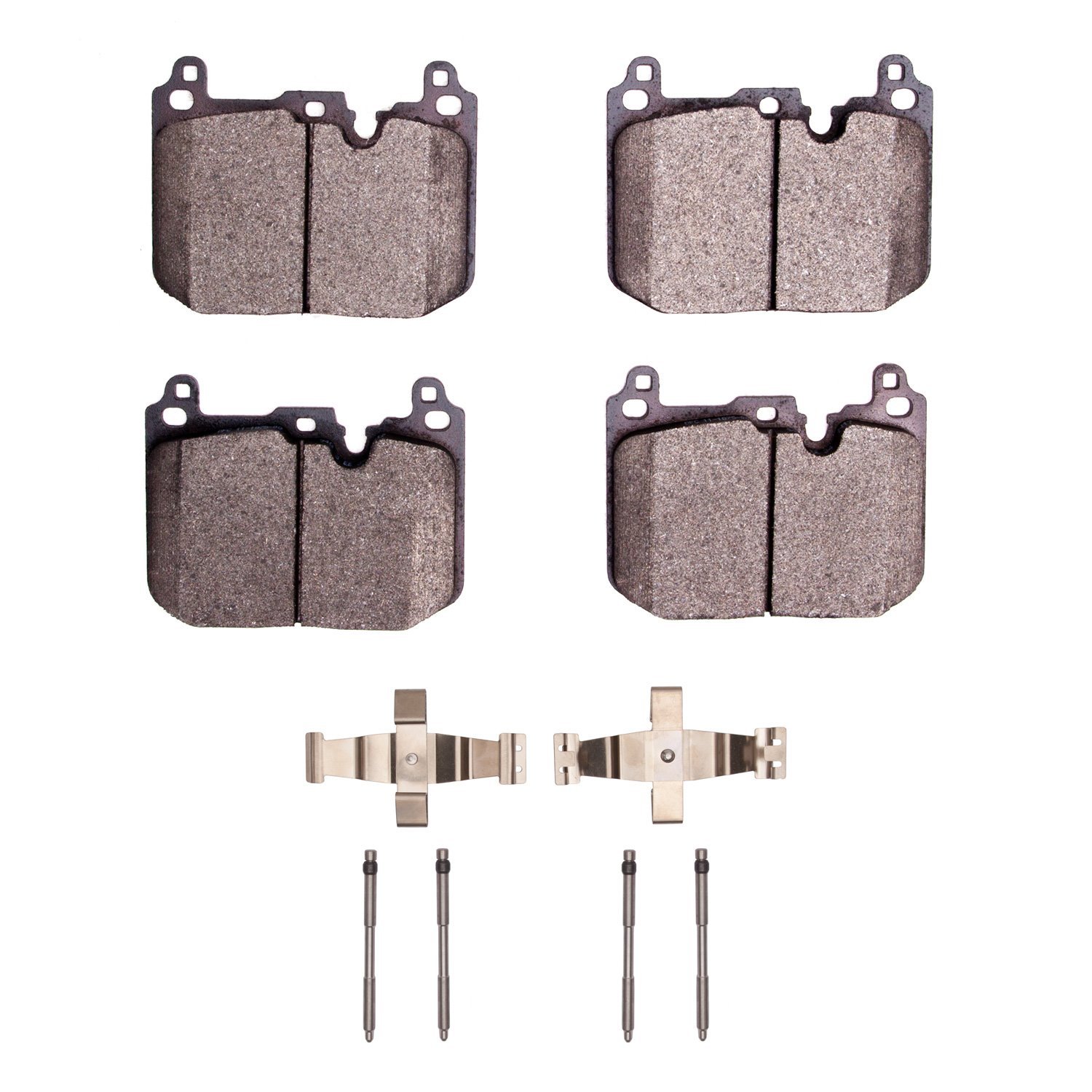 1311-1875-01 3000-Series Semi-Metallic Brake Pads & Hardware Kit, 2015-2019 Mini, Position: Front