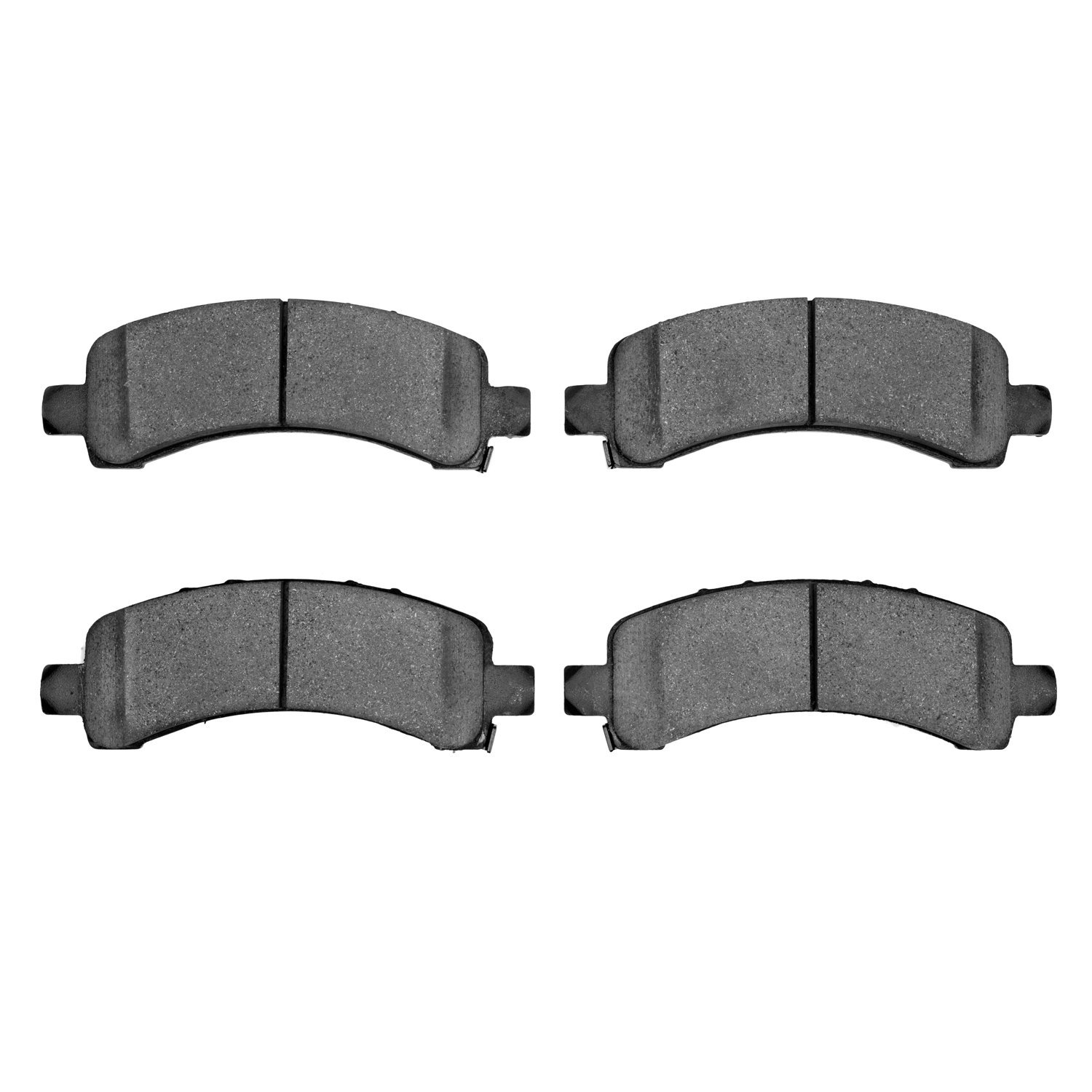 1400-0974-10 Ultimate-Duty Brake Pads Kit, 2002-2014 GM, Position: Rear