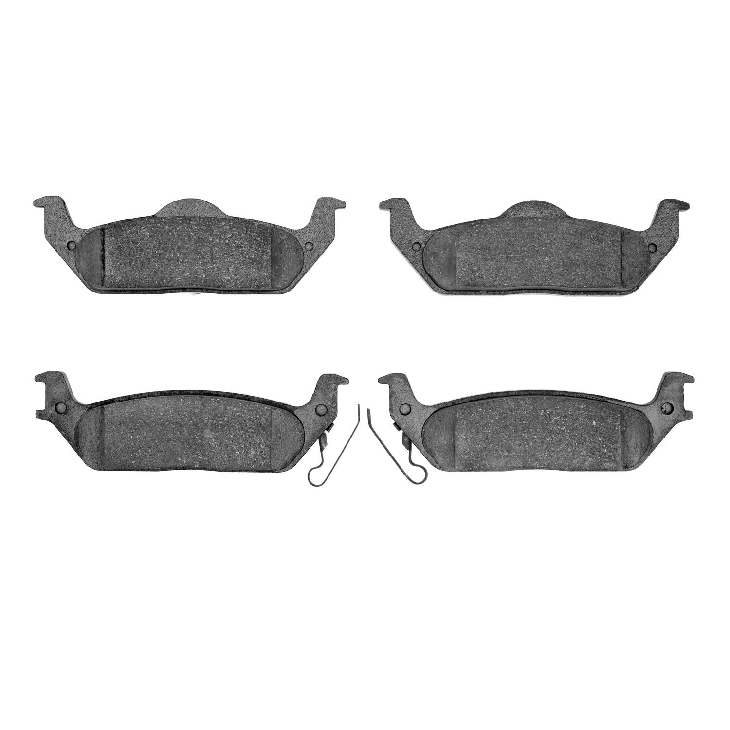 1400-1012-00 Ultimate-Duty Brake Pads Kit, 2004-2011 Ford/Lincoln/Mercury/Mazda, Position: Rear