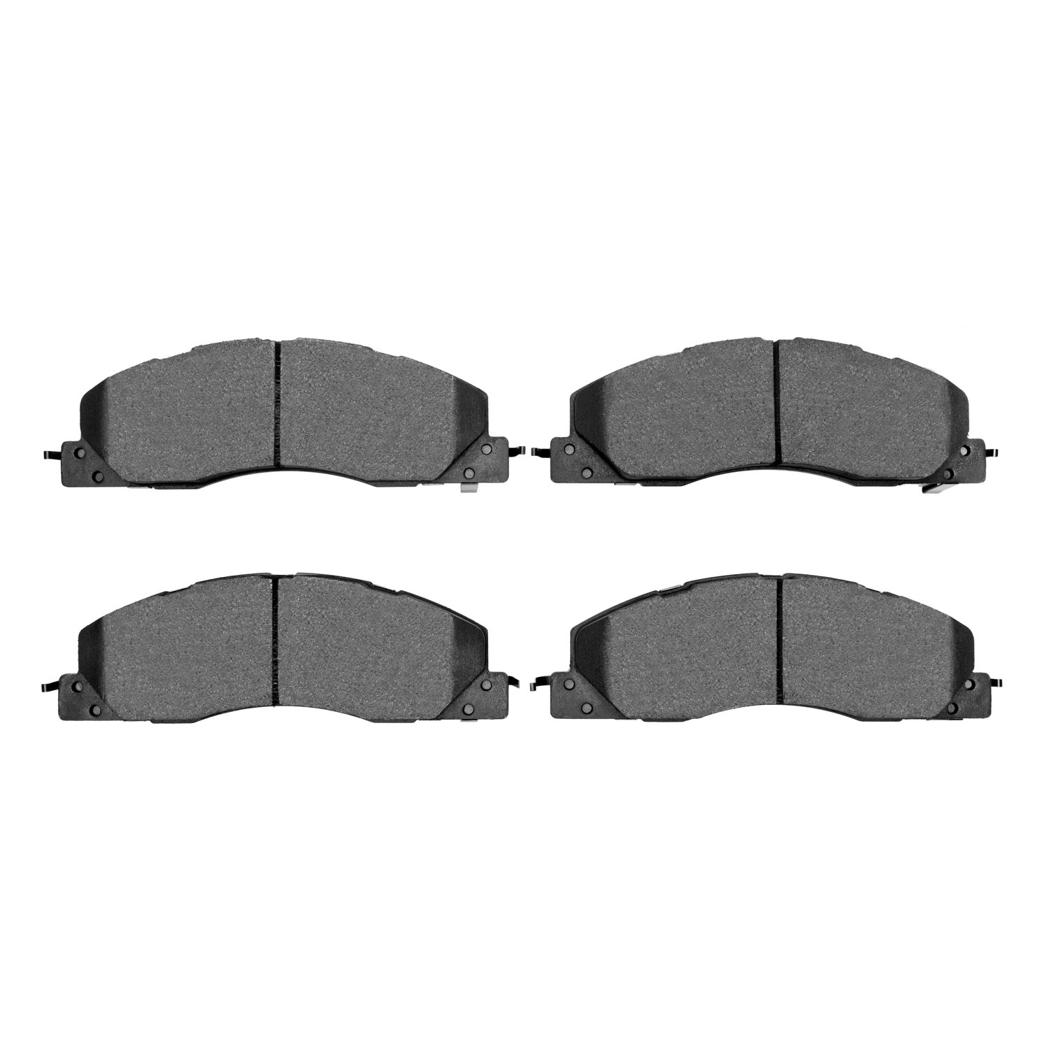 1400-1399-00 Ultimate-Duty Brake Pads Kit, 2009-2018 Mopar, Position: Front