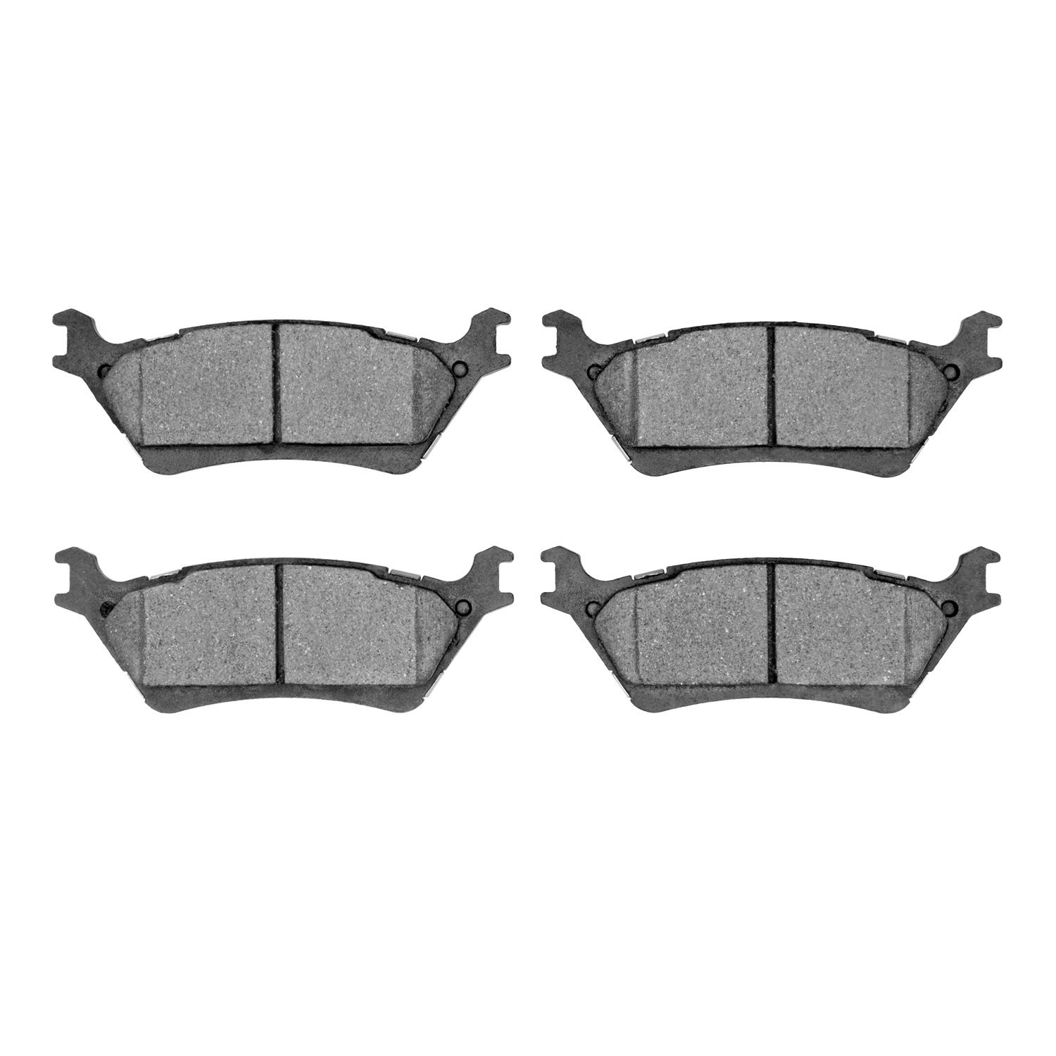 1400-1602-00 Ultimate-Duty Brake Pads Kit, 2012-2020 Ford/Lincoln/Mercury/Mazda, Position: Rear