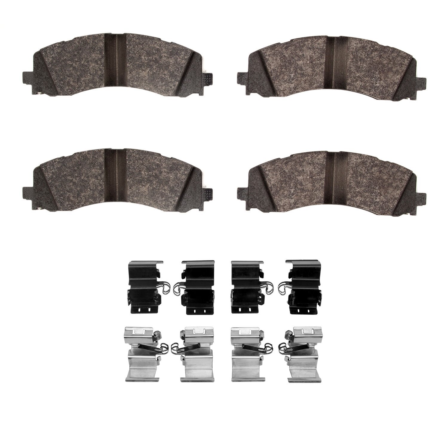1400-2225-01 Ultimate-Duty Brake Pads & Hardware Kit, Fits Select Mopar, Position: Rear