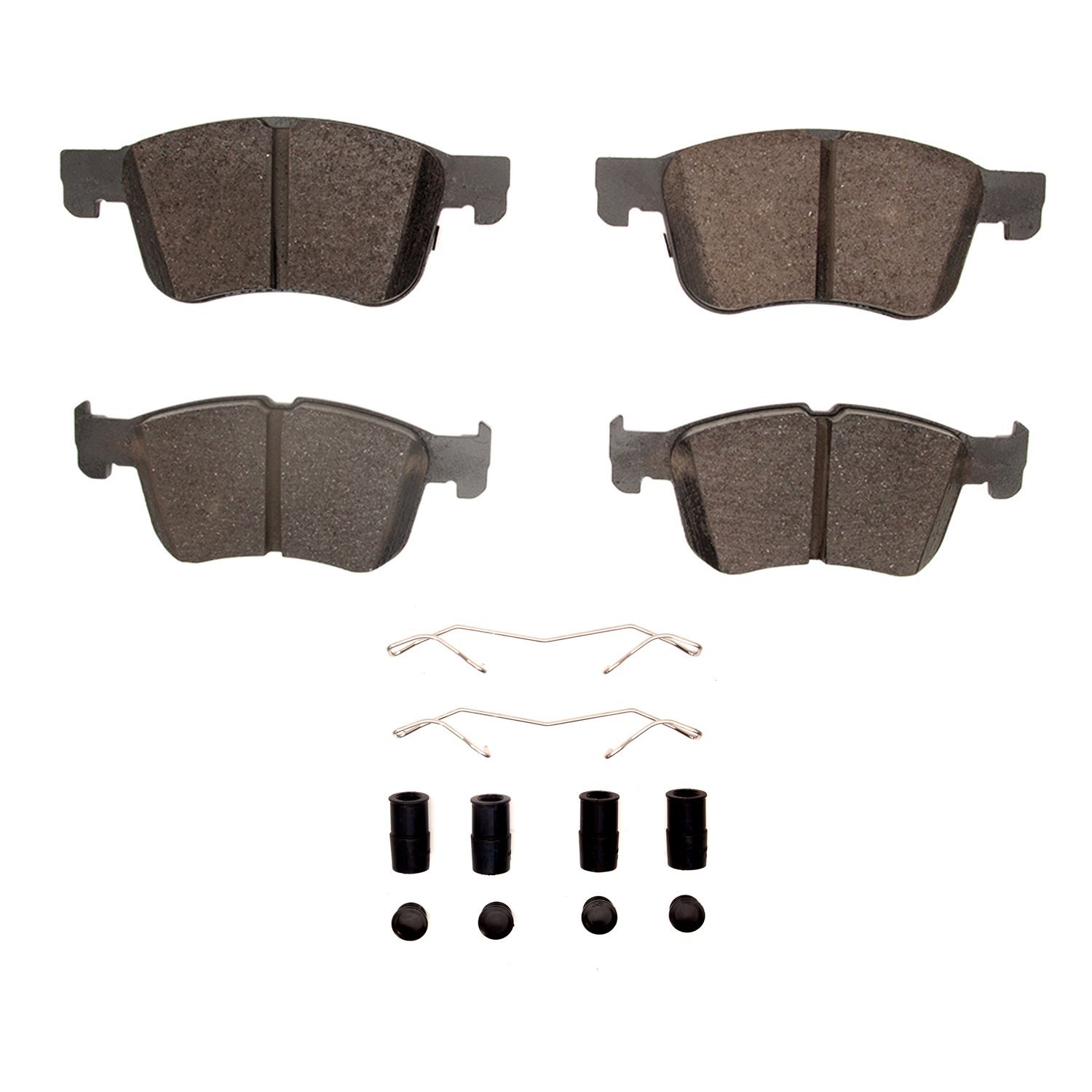 1400-2300-01 Ultimate-Duty Brake Pads & Hardware Kit, Fits Select Ford/Lincoln/Mercury/Mazda, Position: Front