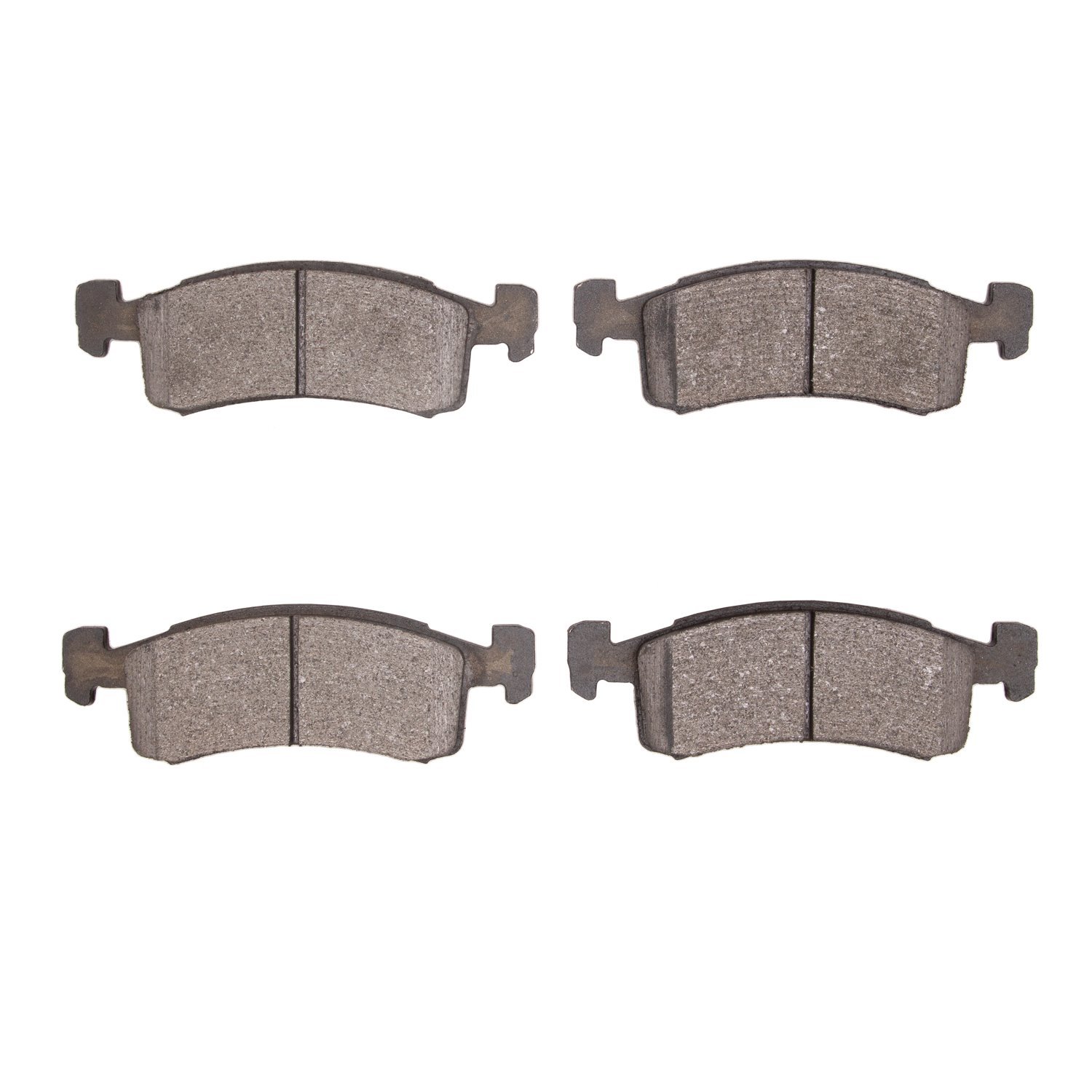 1551-0220-00 5000 Advanced Semi-Metallic Brake Pads, 1983-1991 Mopar, Position: Front