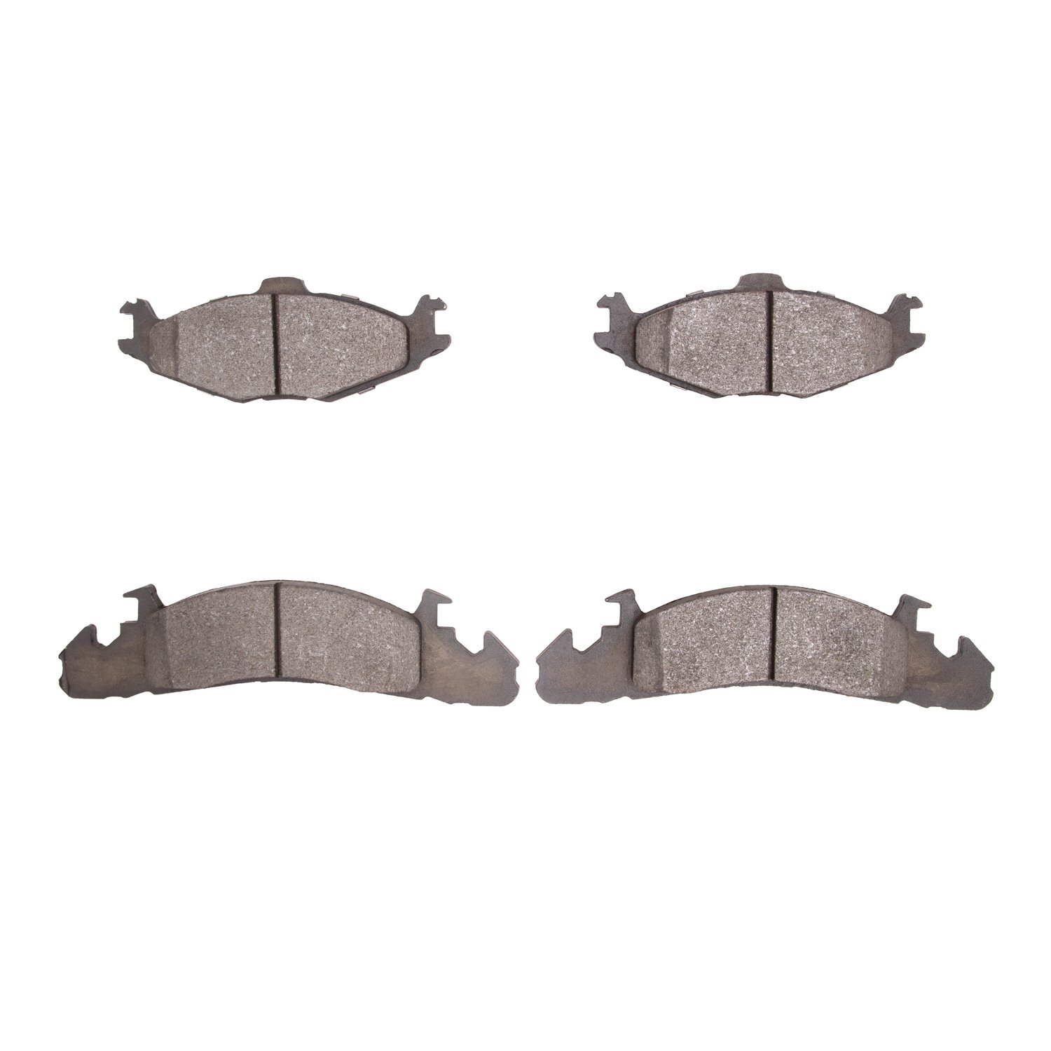 1551-0259-00 5000 Advanced Semi-Metallic Brake Pads, 1984-1990 Mopar, Position: Front