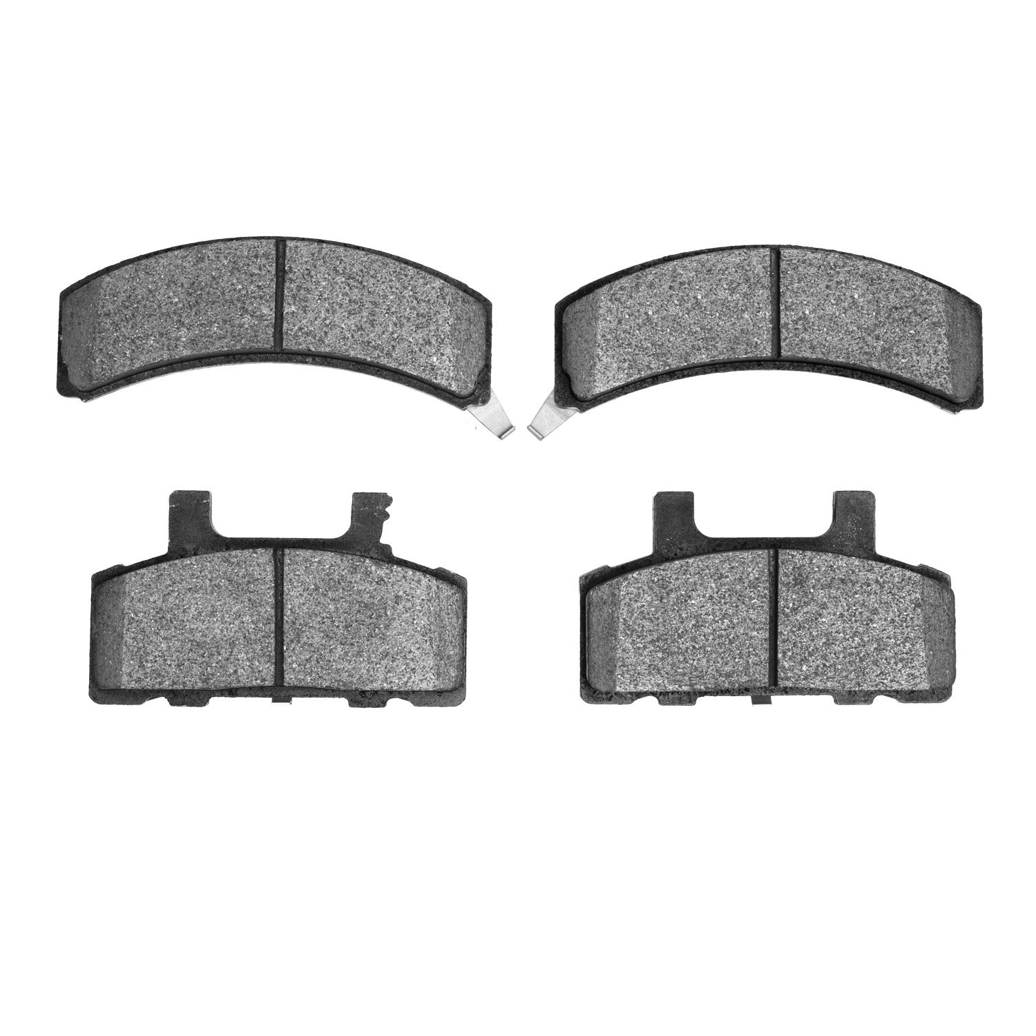 1551-0368-00 5000 Advanced Semi-Metallic Brake Pads, 1988-1991 GM, Position: Front
