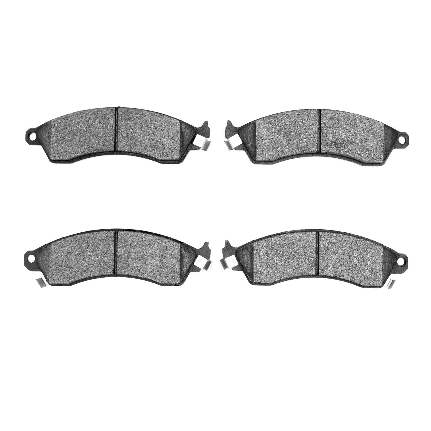 1551-0412-00 5000 Advanced Semi-Metallic Brake Pads, 1985-2004 Multiple Makes/Models, Position: Front