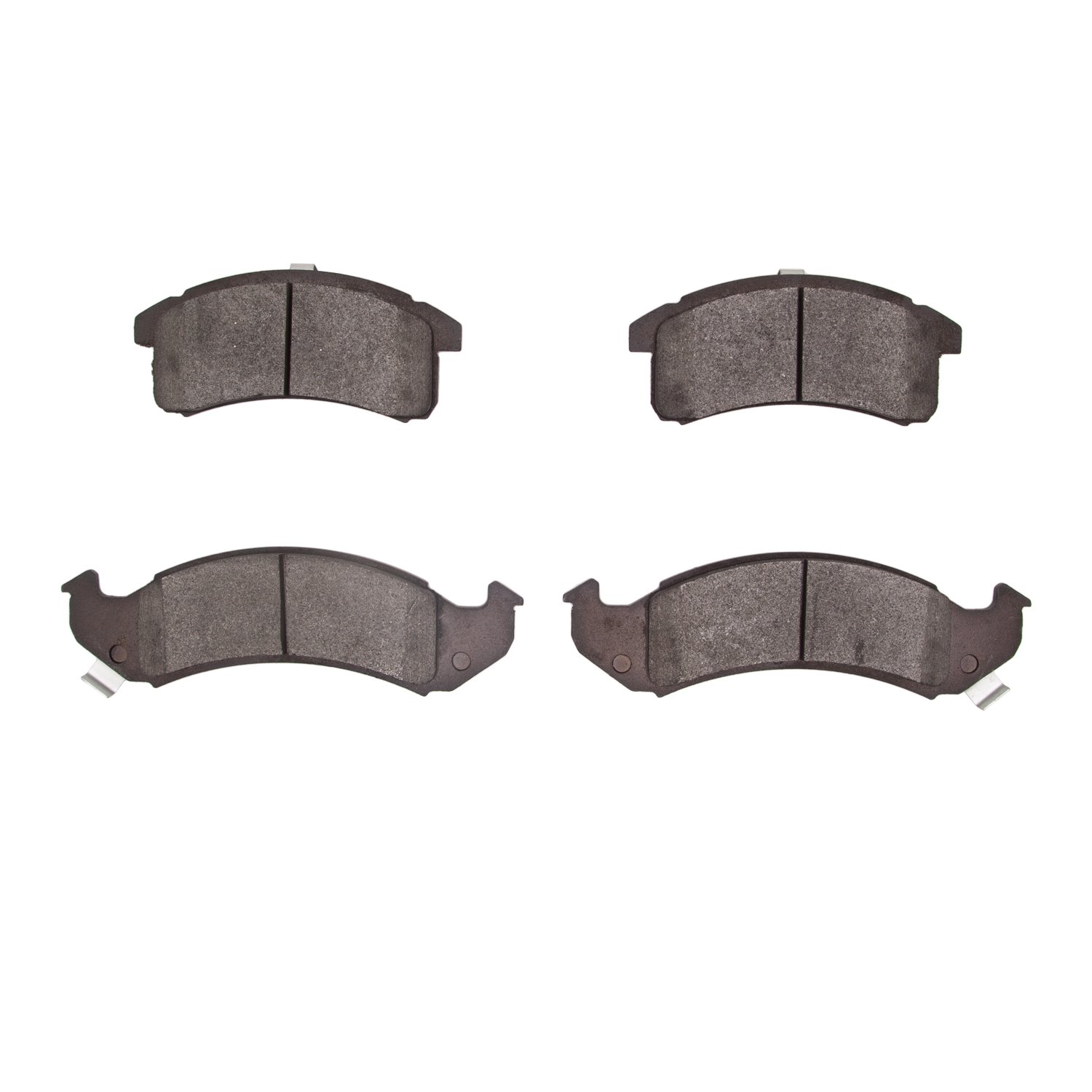 1551-0505-00 5000 Advanced Semi-Metallic Brake Pads, 1991-1993 GM, Position: Front