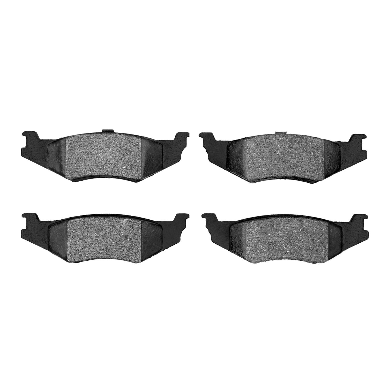 1551-0512-00 5000 Advanced Semi-Metallic Brake Pads, 1989-2010 Multiple Makes/Models, Position: Rear