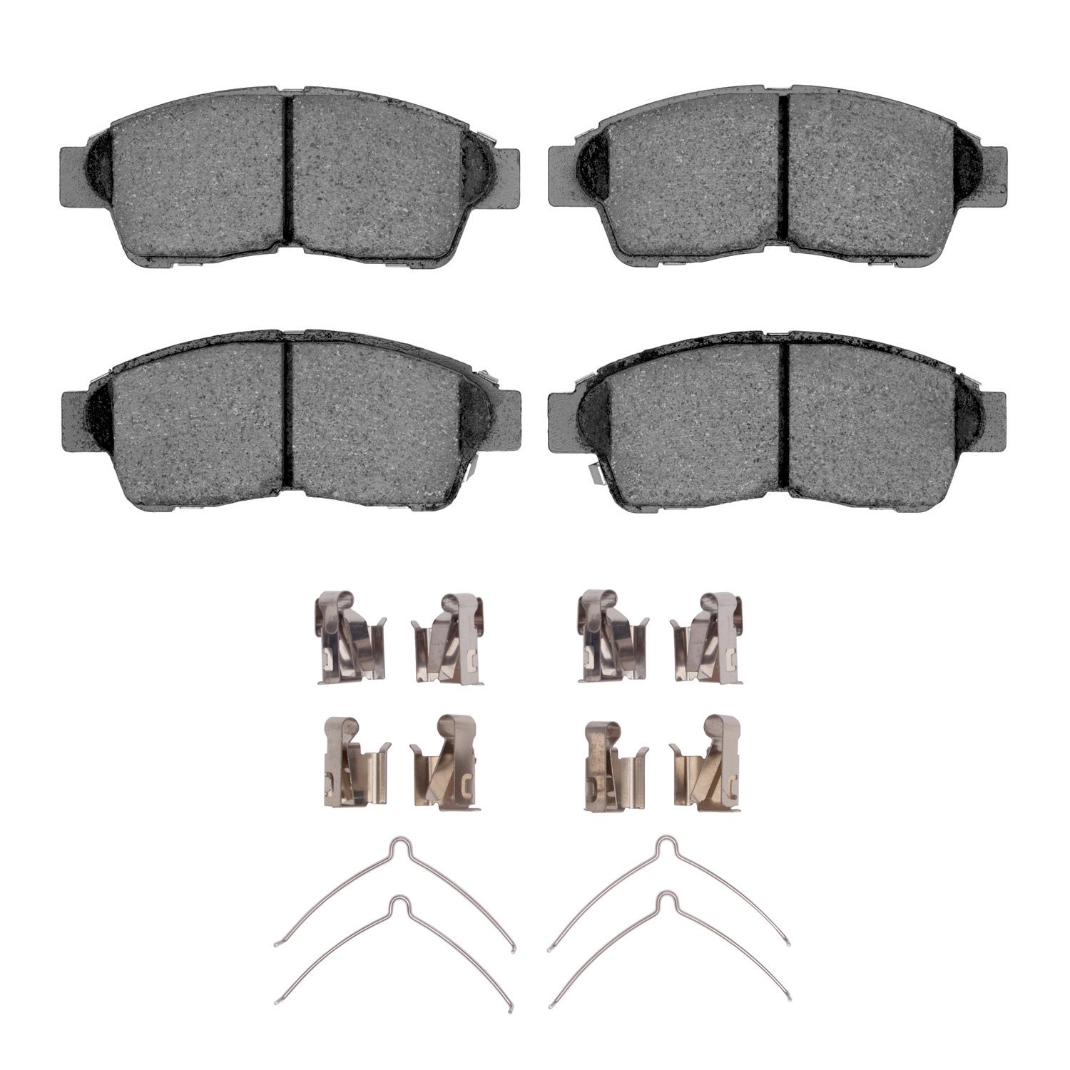 1551-0562-02 5000 Advanced Ceramic Brake Pads & Hardware Kit, 1992-2003 Multiple Makes/Models, Position: Front