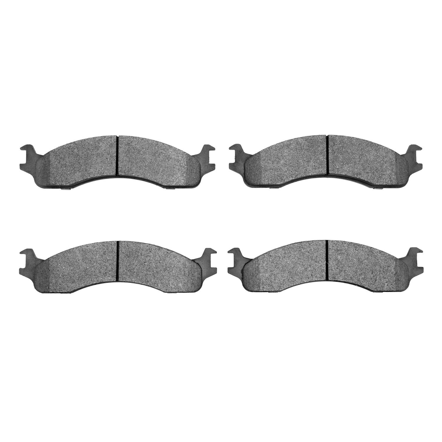 1551-0655-00 5000 Advanced Semi-Metallic Brake Pads, 1995-2007 Ford/Lincoln/Mercury/Mazda, Position: Fr,Front