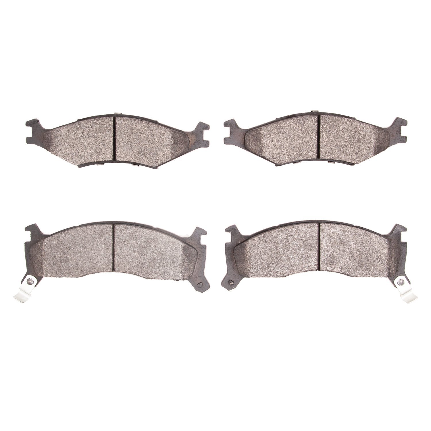 1551-0670-00 5000 Advanced Semi-Metallic Brake Pads, 1995-1997 Kia/Hyundai/Genesis, Position: Front