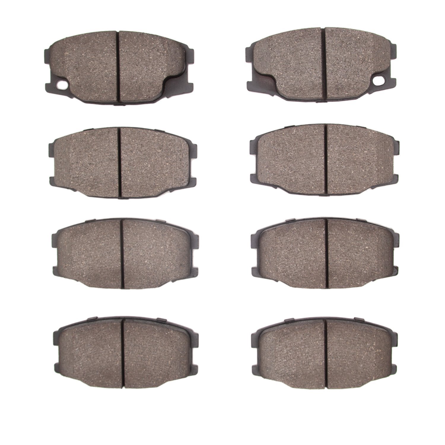 1551-0734-00 5000 Advanced Semi-Metallic Brake Pads, 1995-2005 Mitsubishi Fuso, Position: Fr,Rr