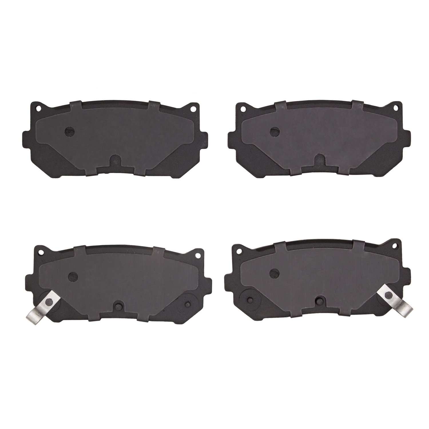 1551-0775-00 5000 Advanced Ceramic Brake Pads, 1998-2003 Kia/Hyundai/Genesis, Position: Rear