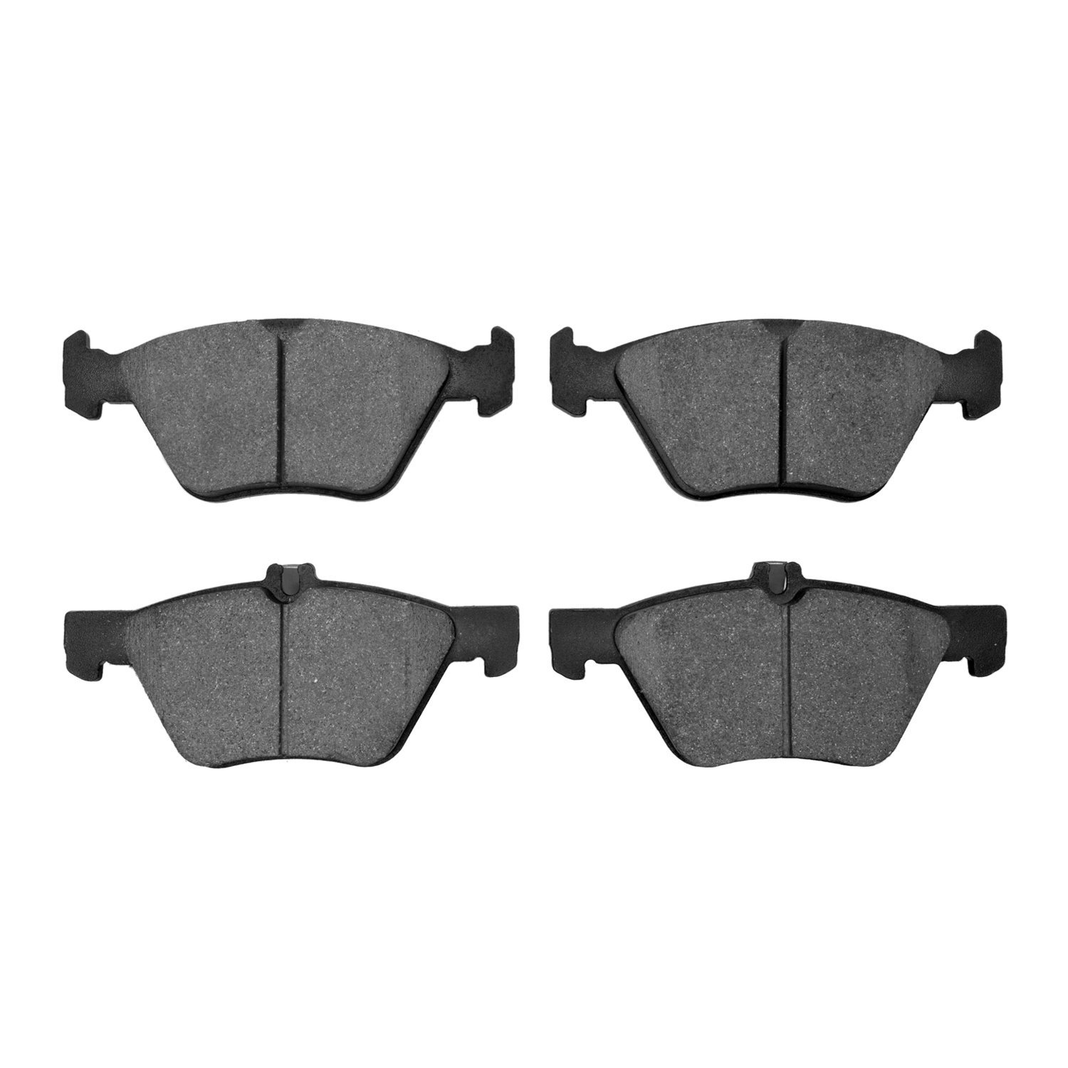 1551-0853-10 5000 Advanced Low-Metallic Brake Pads, 2004-2009 Mercedes-Benz, Position: Front