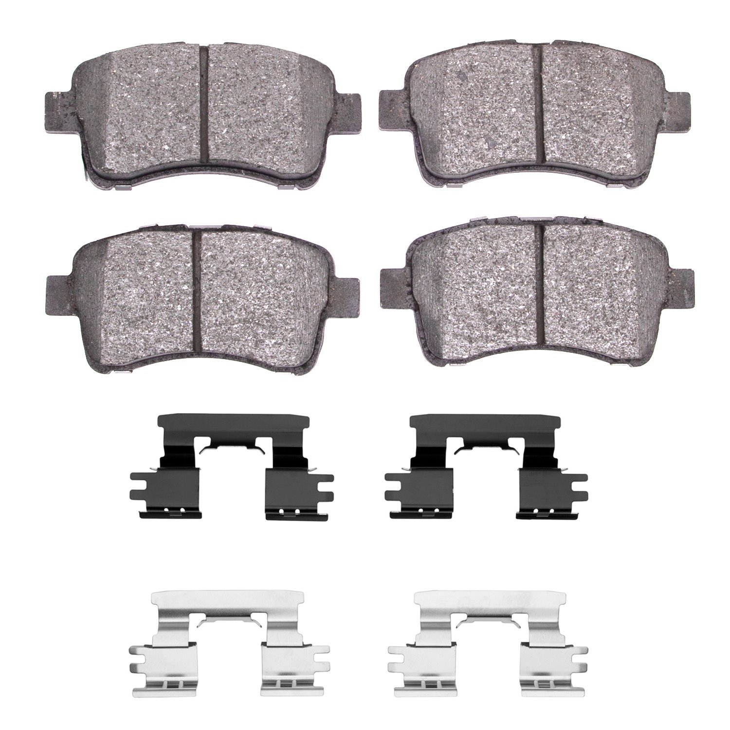 1551-0937-01 5000 Advanced Ceramic Brake Pads & Hardware Kit, 2002-2005 Suzuki, Position: Front