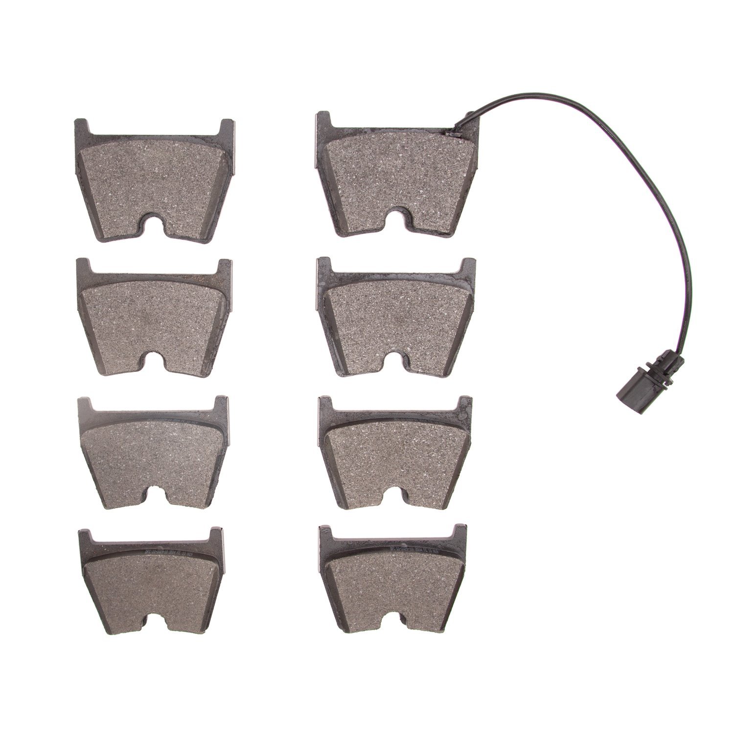 1551-1029-10 5000 Advanced Low-Metallic Brake Pads, 2017-2021 Multiple Makes/Models, Position: Front