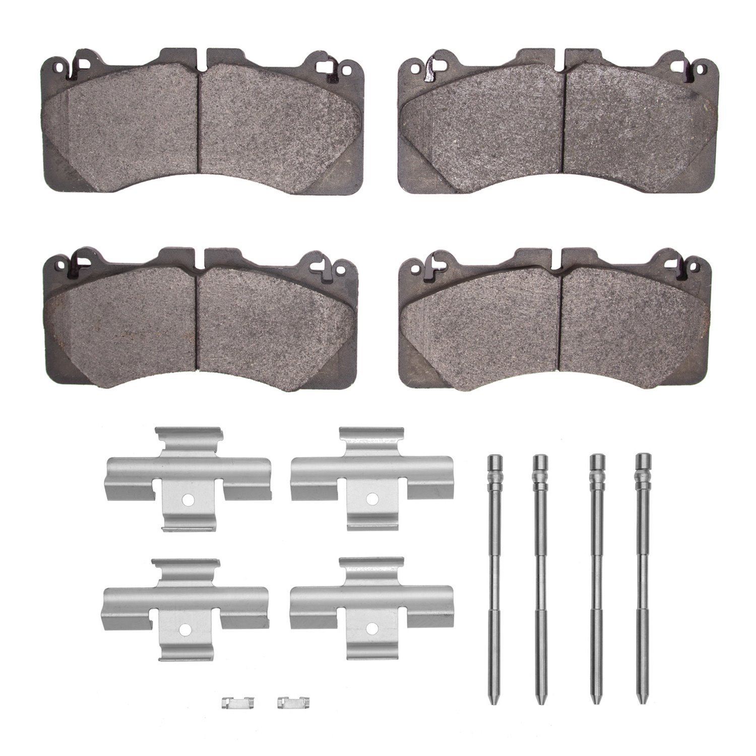 1551-1440-01 5000 Advanced Low-Metallic Brake Pads & Hardware Kit, Fits Select Lexus/Toyota/Scion, Position: Front