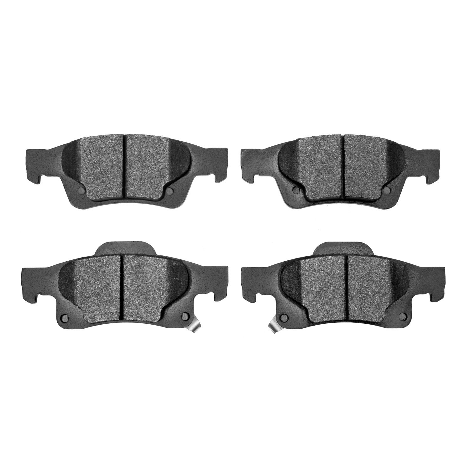 1551-1498-00 5000 Advanced Ceramic Brake Pads, Fits Select Mopar, Position: Rear