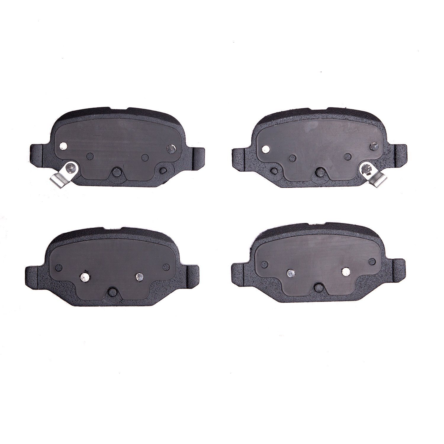 1551-1569-00 5000 Advanced Ceramic Brake Pads, 2009-2019 Mopar, Position: Rear