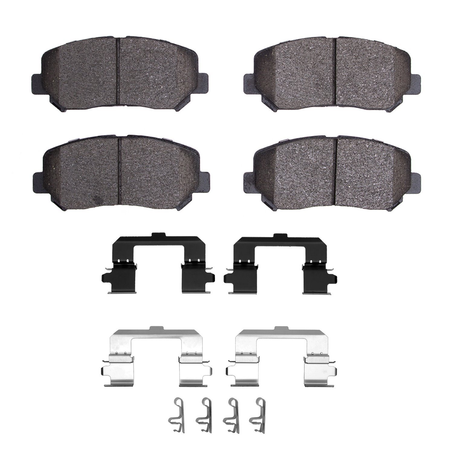 1551-1623-01 5000 Advanced Ceramic Brake Pads & Hardware Kit, Fits Select Ford/Lincoln/Mercury/Mazda, Position: Front