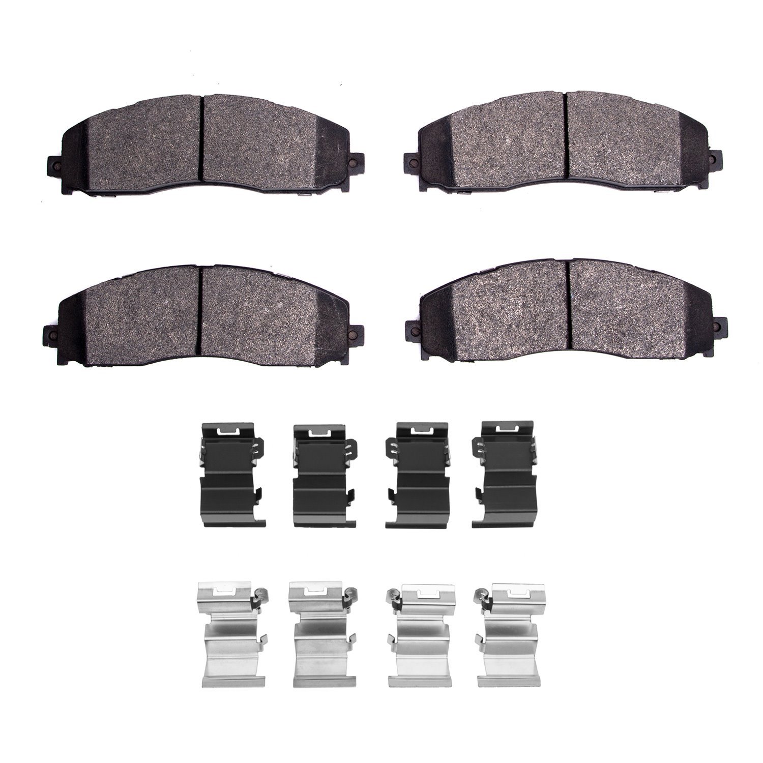 1551-1691-01 5000 Advanced Semi-Metallic Brake Pads & Hardware Kit, Fits Select Ford/Lincoln/Mercury/Mazda, Position: Rr,Rear