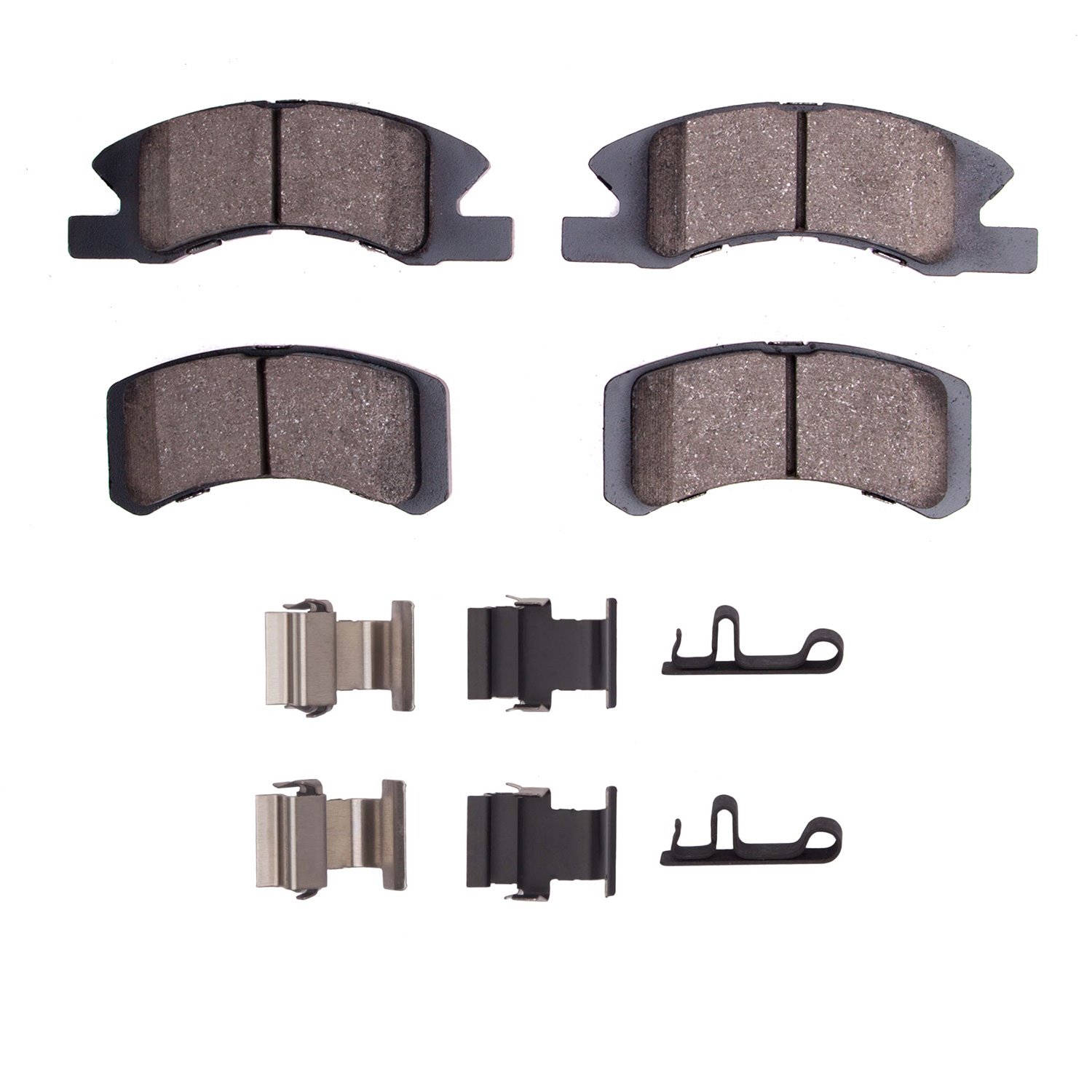 1551-1731-01 5000 Advanced Ceramic Brake Pads & Hardware Kit, Fits Select Multiple Makes/Models, Position: Front
