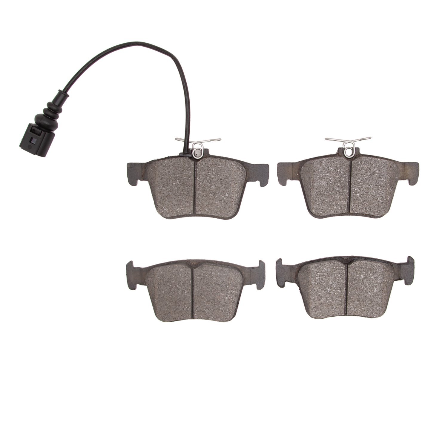 1551-1761-10 5000 Advanced Ceramic Brake Pads, Fits Select Audi/Volkswagen, Position: Rear