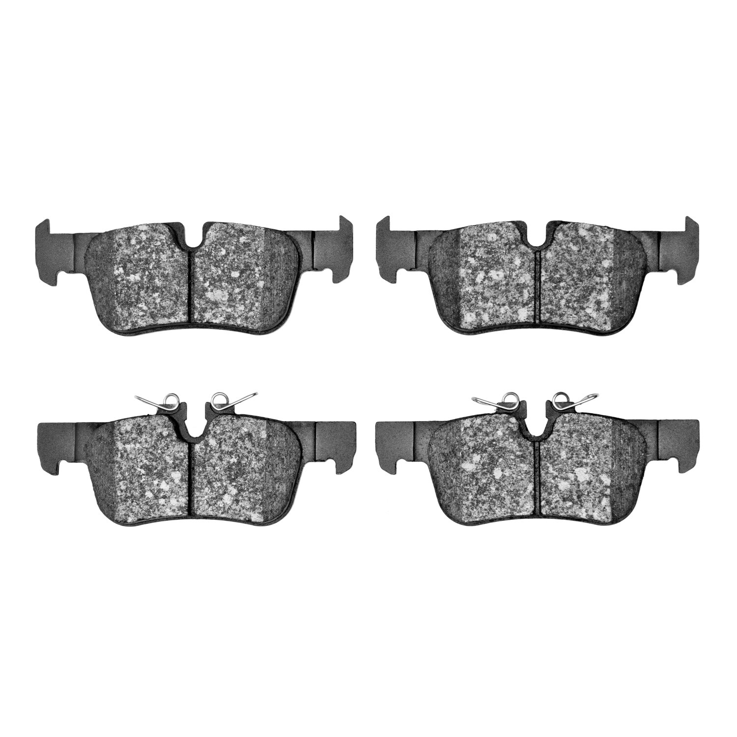 1551-1762-00 5000 Advanced Low-Metallic Brake Pads, Fits Select Multiple Makes/Models, Position: Rear