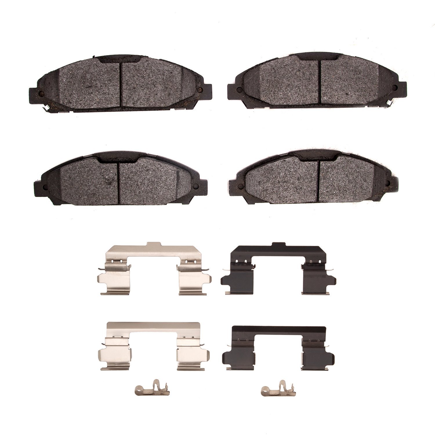 1551-1791-01 5000 Advanced Ceramic Brake Pads & Hardware Kit, Fits Select Ford/Lincoln/Mercury/Mazda, Position: Front