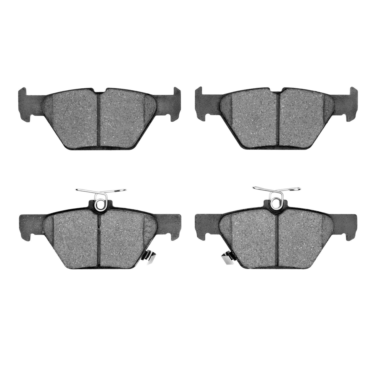 1551-1808-00 5000 Advanced Ceramic Brake Pads, Fits Select Subaru, Position: Rear