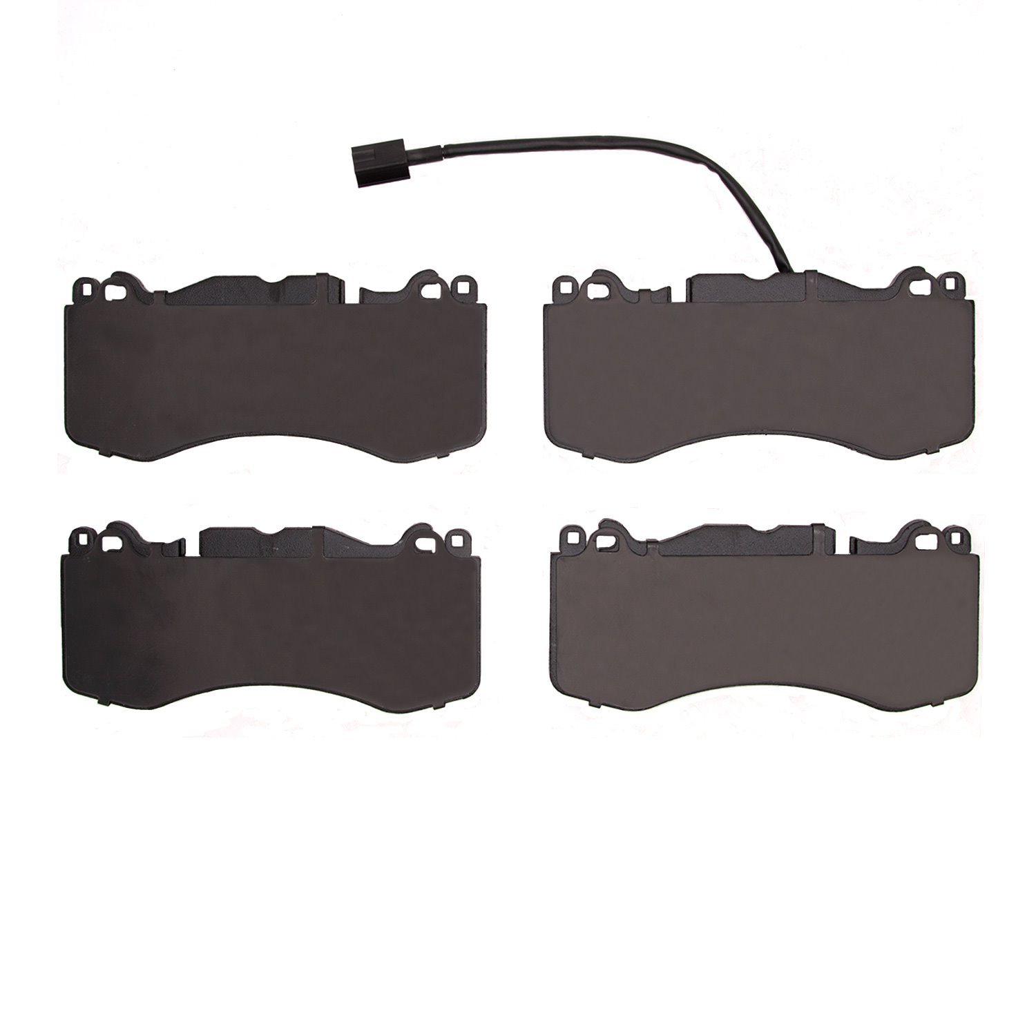 1551-1990-00 5000 Advanced Low-Metallic Brake Pads, Fits Select Multiple Makes/Models, Position: Front
