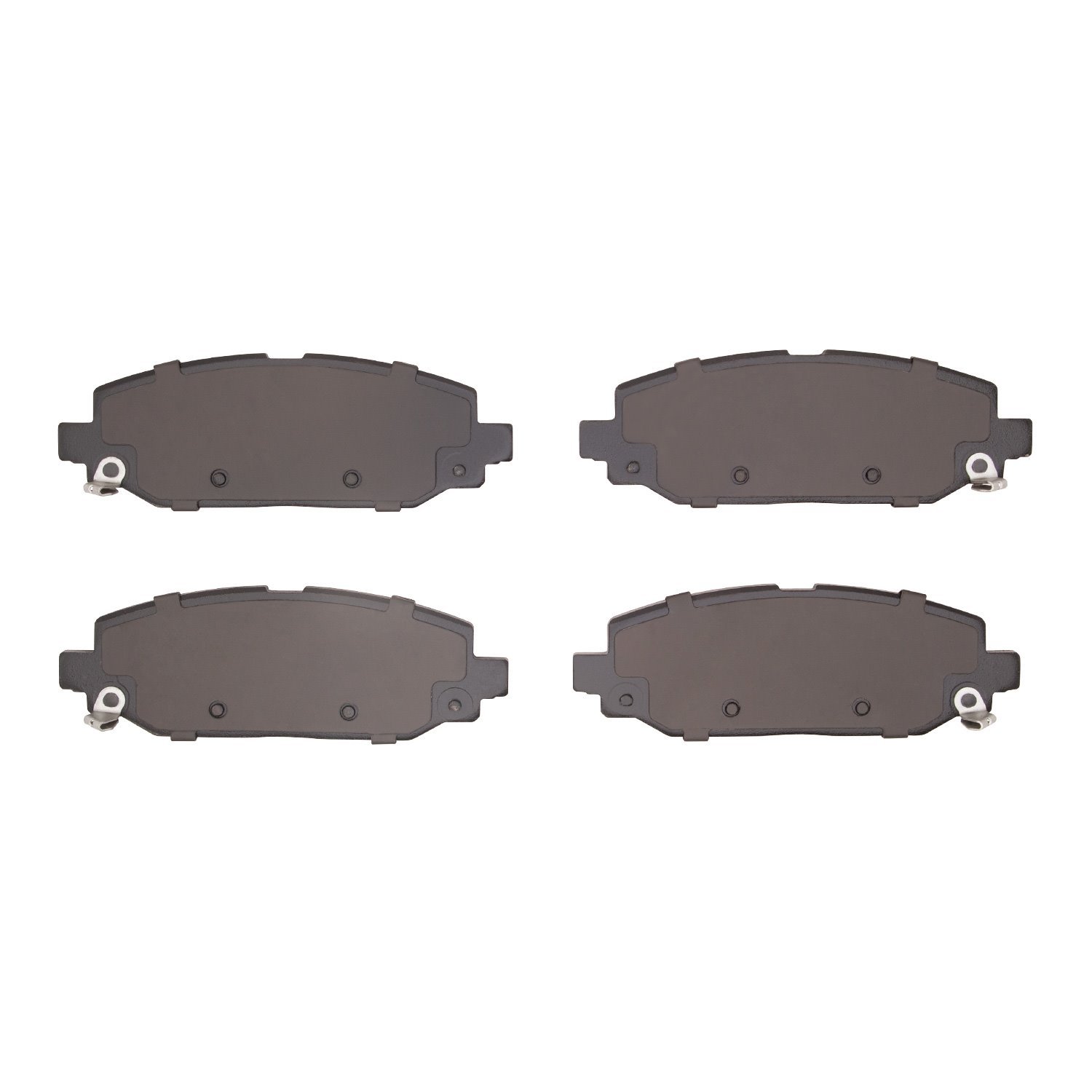 1551-2186-00 5000 Advanced Ceramic Brake Pads, Fits Select Mopar, Position: Rear