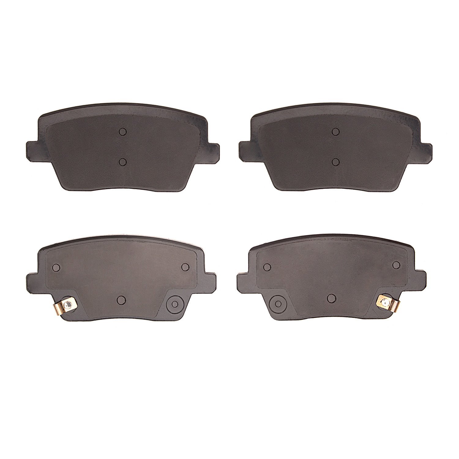 1551-2212-00 5000 Advanced Low-Metallic Brake Pads, Fits Select Kia/Hyundai/Genesis, Position: Rear