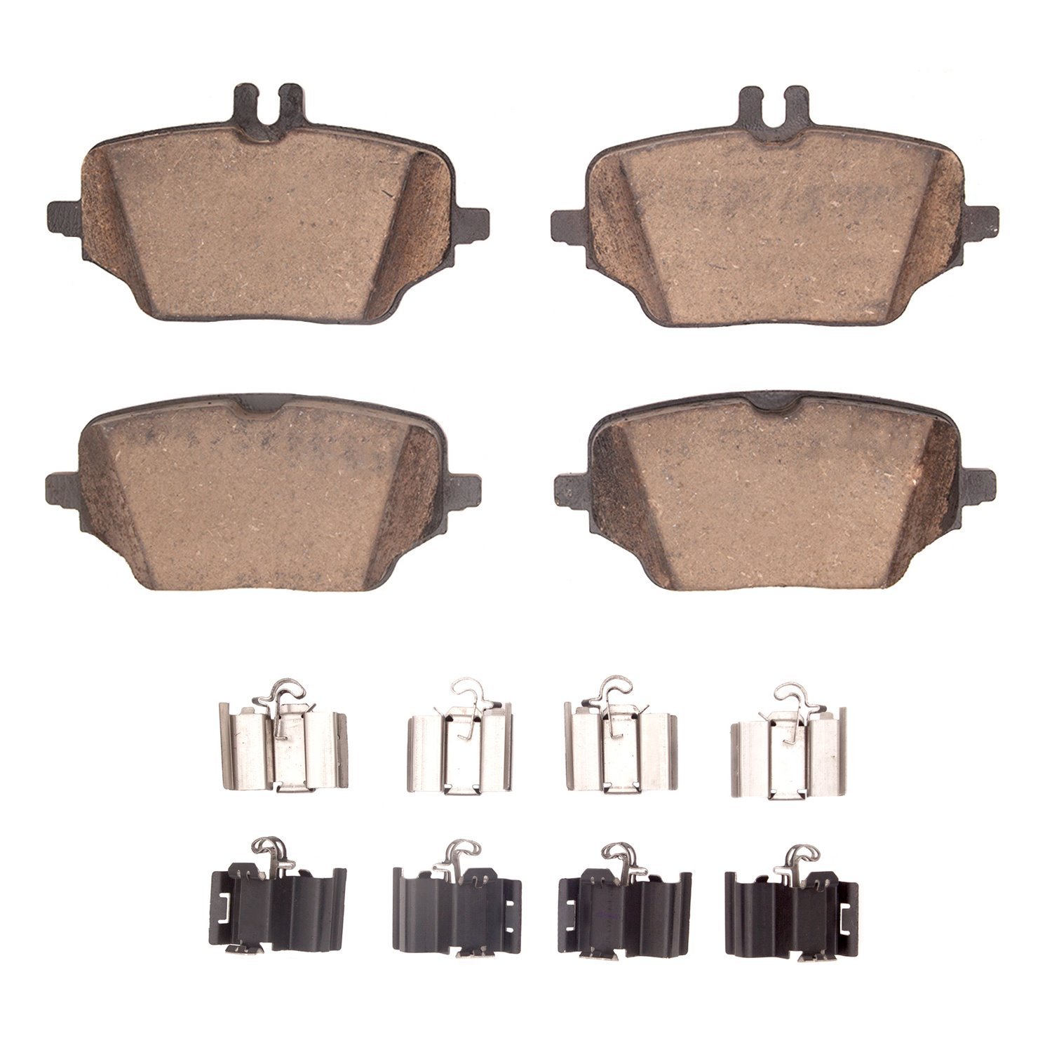 1551-2235-01 5000 Advanced Ceramic Brake Pads & Hardware Kit, Fits Select Mercedes-Benz, Position: Rear