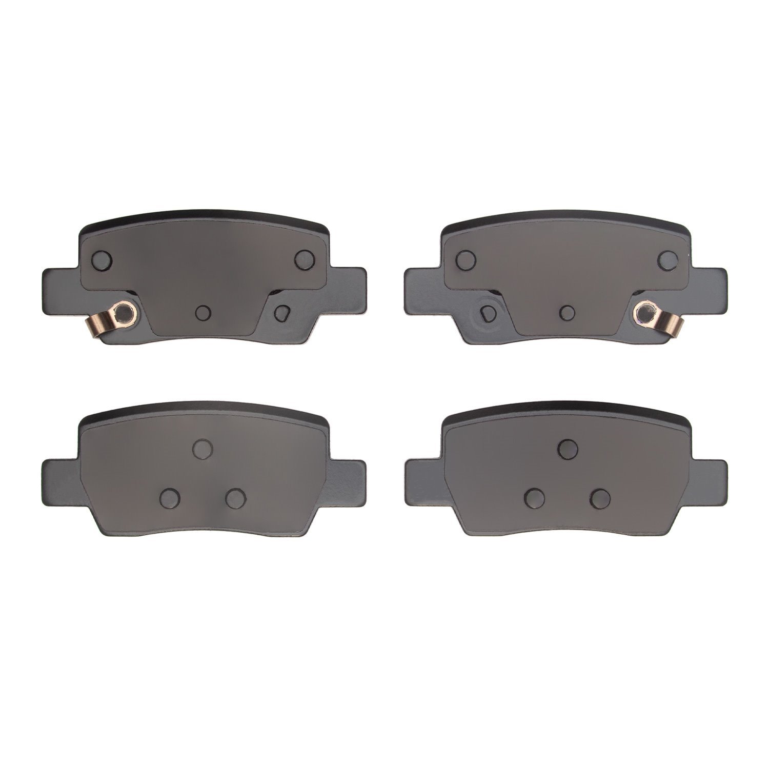 1551-2373-00 5000 Advanced Ceramic Brake Pads, Fits Select Kia/Hyundai/Genesis, Position: Rear