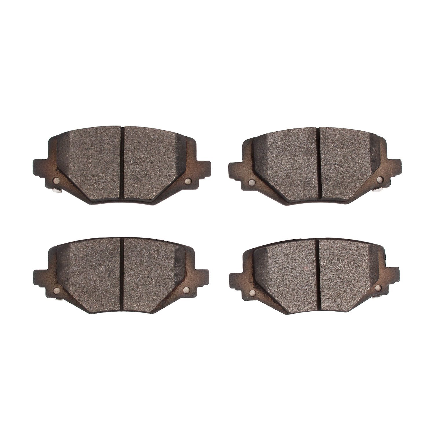 1551-2447-00 5000 Advanced Semi-Metallic Brake Pads, Fits Select Mopar, Position: Rear