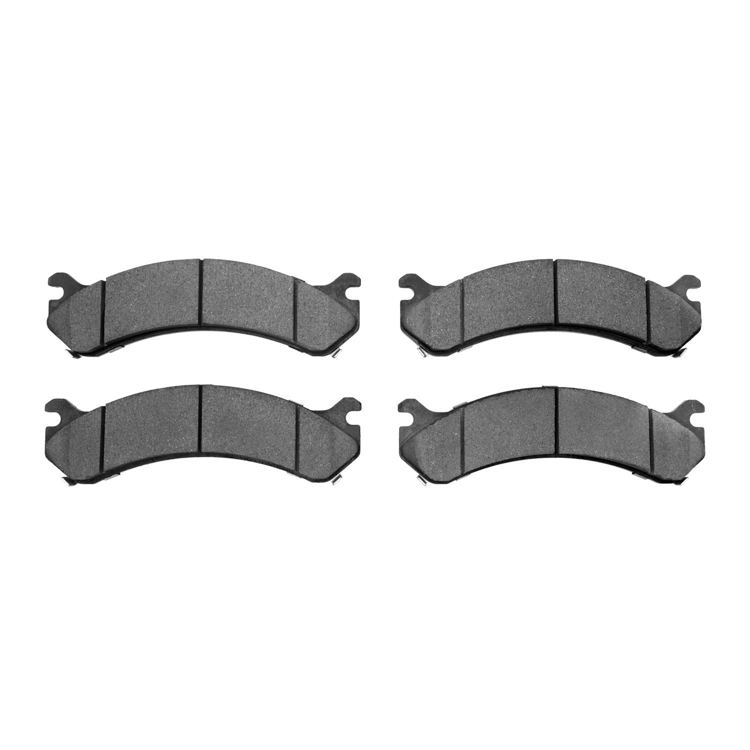 1552-0784-00 5000 Advanced Semi-Metallic Brake Pads, 2018-2020 GM, Position: Front