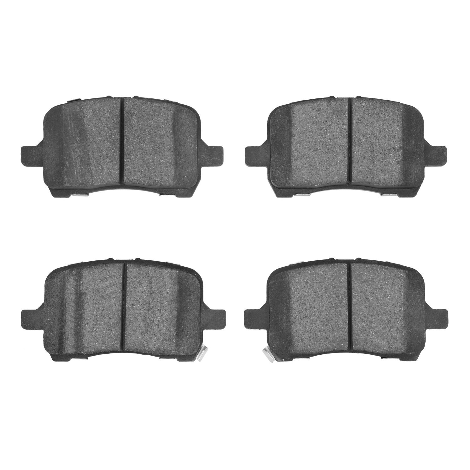 1552-1028-00 5000 Advanced Ceramic Brake Pads, 2004-2012 GM, Position: Front