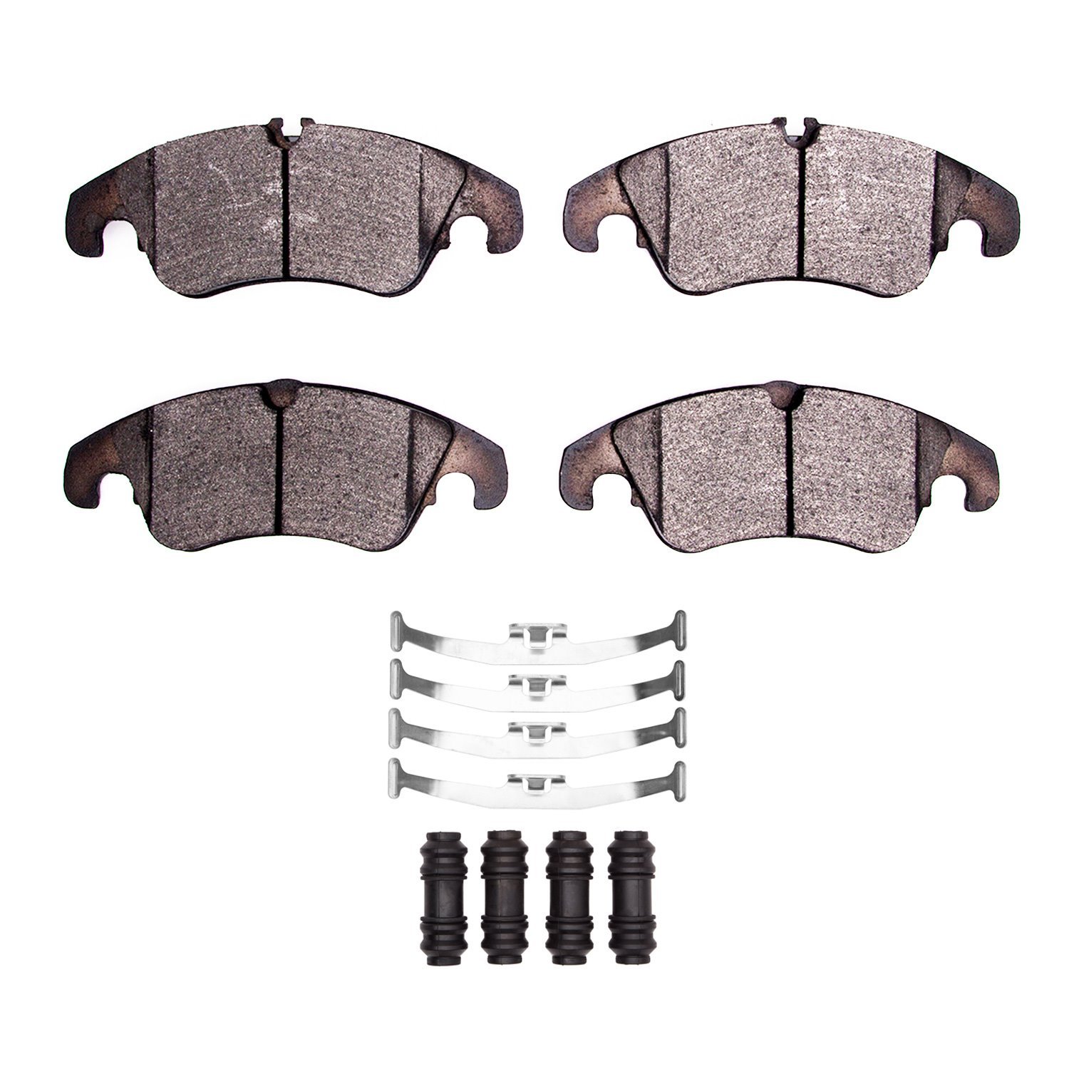 1552-1322-01 5000 Advanced Ceramic Brake Pads & Hardware Kit, 2011-2016 Audi/Volkswagen, Position: Front