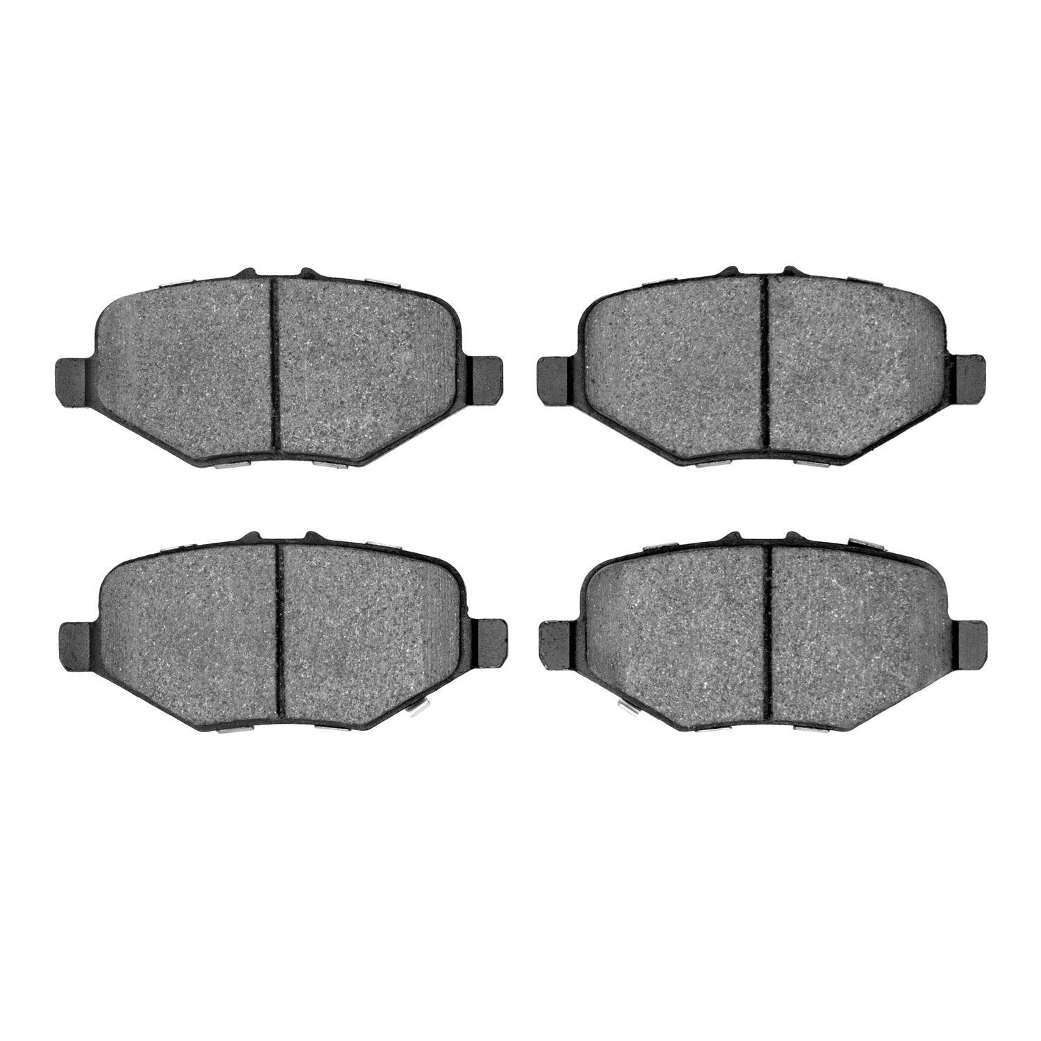 1552-1612-00 5000 Advanced Semi-Metallic Brake Pads, 2013-2019 Ford/Lincoln/Mercury/Mazda, Position: Rear